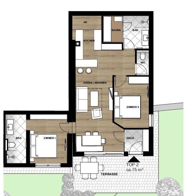 Appartement Alpenrot Sankt Johann im Pongau Exterior foto